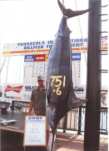 blue-marlin-keith1 Keith with his giant blue marlin in 2007
